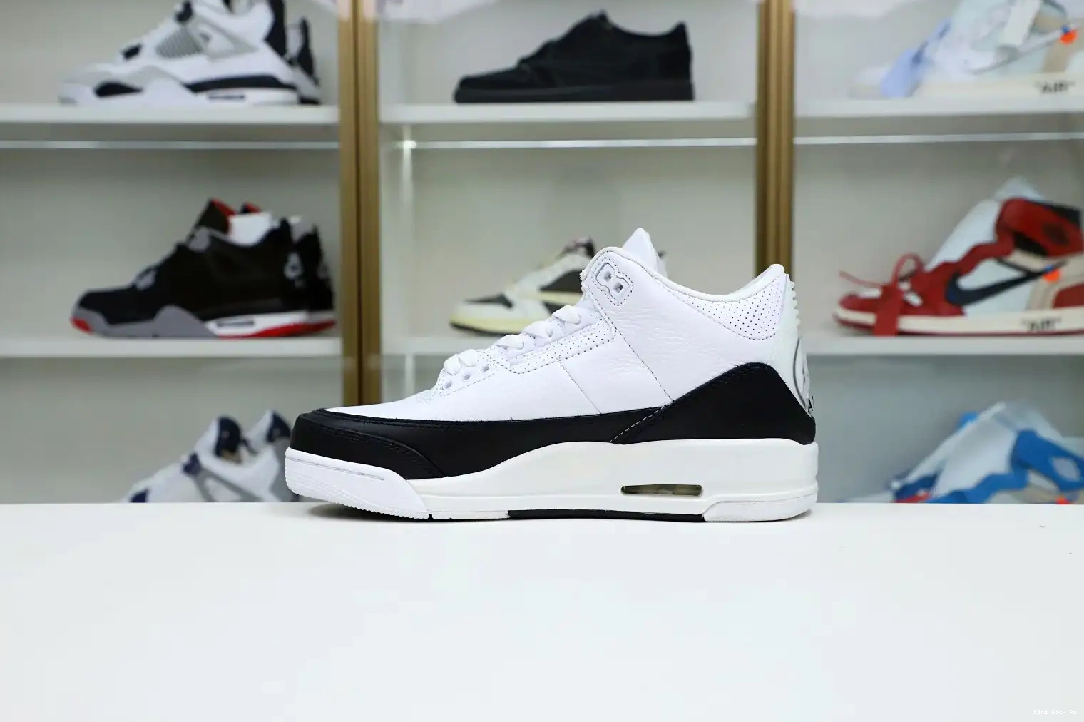 DESIGN JORDAN 3 'WHITE' Kimikick AIR RETRO SP X FRAGMENT 0523